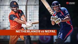 Netherlands vs Nepal 2015, 3rd T20I at Rotterdam Preview: Hosts eye series victory over demoralised Nepal
